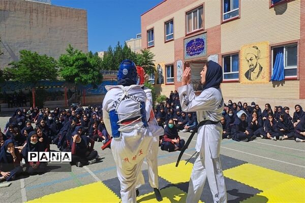 برگزاری المپیاد ورزشی درون مدرسه‌ای دبیرستان سیزده آبان ناحیه یک کرج