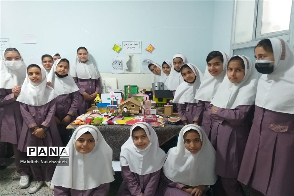 اختتامیه جشنواره جابربن حیان دبستان حاج یدالله پسران ناحیه یک یزد