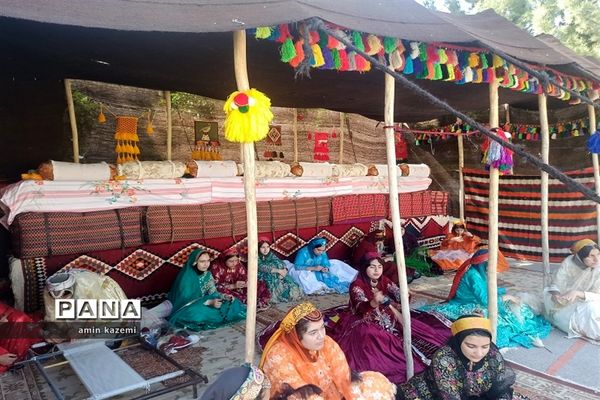 آیین افتتاحیه جشنواره فرهنگی ورزشی دختران آفتاب ایران