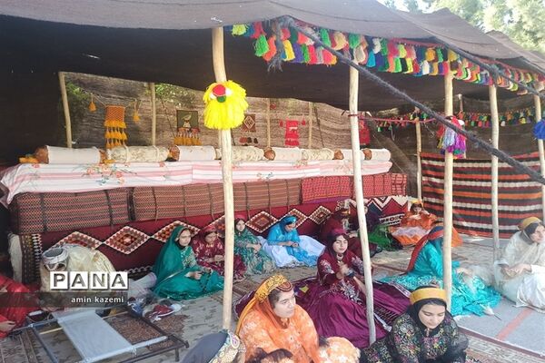آیین افتتاحیه جشنواره فرهنگی ورزشی دختران آفتاب ایران