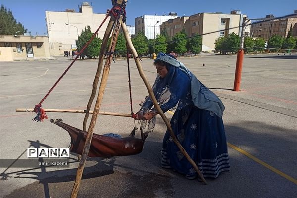آیین افتتاحیه جشنواره فرهنگی ورزشی دختران آفتاب ایران