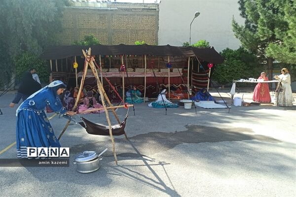 آیین افتتاحیه جشنواره فرهنگی ورزشی دختران آفتاب ایران