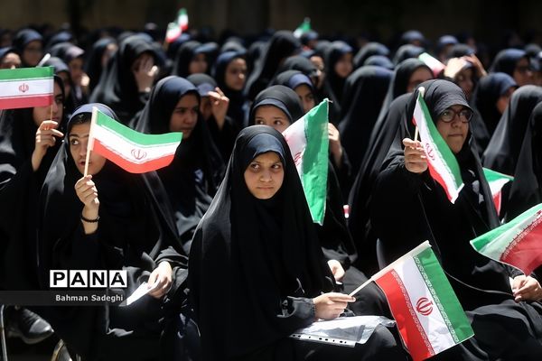 مراسم گلباران محل شهادت استاد مطهری