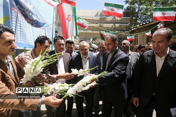 مراسم گلباران محل شهادت استاد مطهری