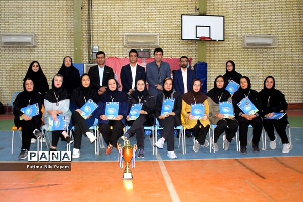 مسابقات فرهنگی بانوان استان بوشهر رشته والیبال