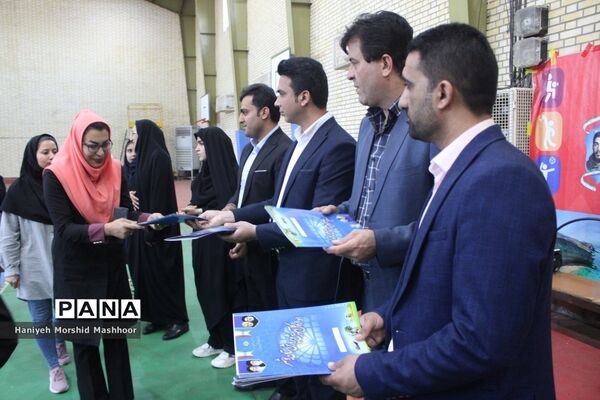 مسابقات فرهنگی بانوان استان بوشهر رشته والیبال