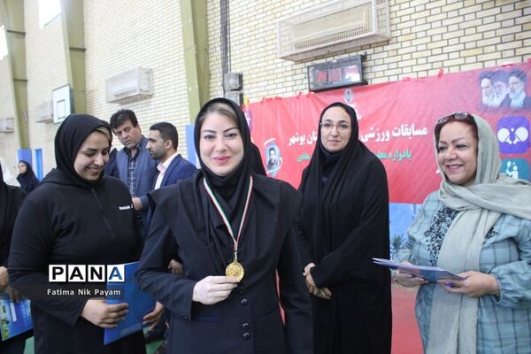 مسابقات فرهنگی بانوان استان بوشهر رشته والیبال