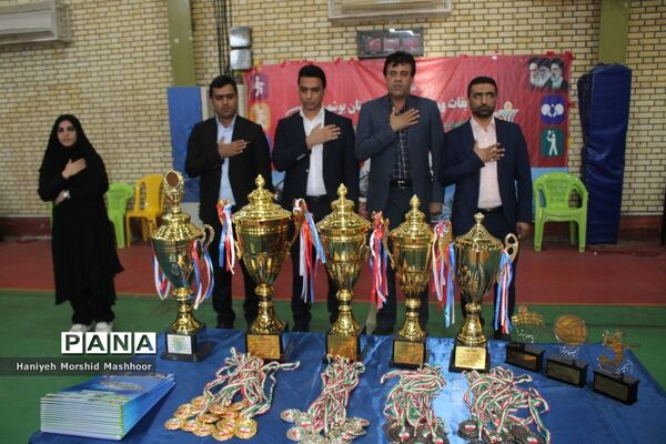 مسابقات فرهنگی بانوان استان بوشهر رشته والیبال