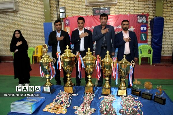 مسابقات فرهنگی بانوان استان بوشهر رشته والیبال