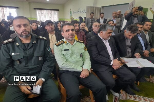 مراسم زنگ سپاس معلم در شهرستان قائمشهر