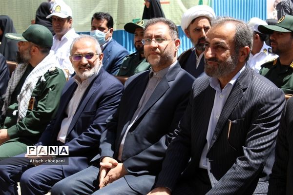 آیین نمادین گلباران محل شهادت شهید مطهری