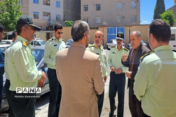 تبریک عوامل نیروی انتظامی شهرستان پاکدشت به‌مناسبت هفته معلم