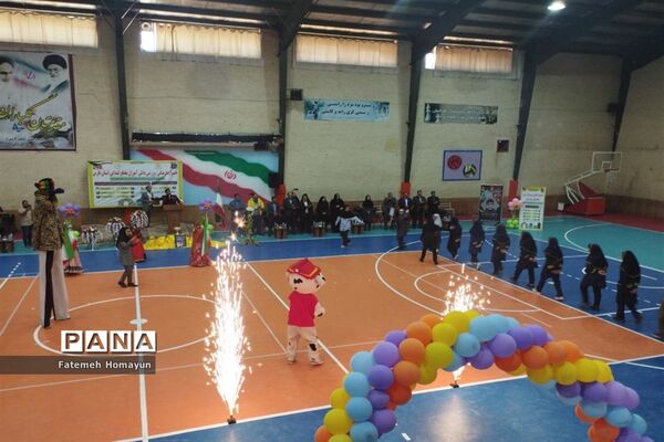 جشنواره فرهنگی ورزشی دختران مقطع ابتدایی استان فارس به میزبانی ناحیه 3 شیراز