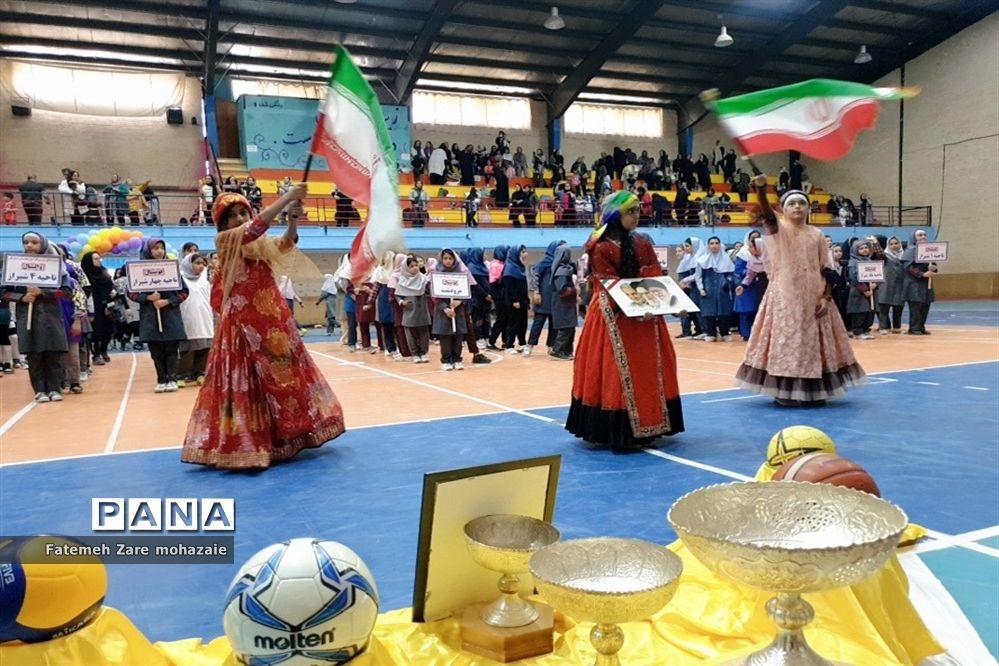 جشنواره فرهنگی ورزشی دختران مقطع ابتدایی استان فارس به میزبانی ناحیه 3 شیراز