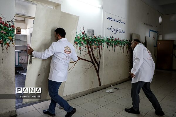 آیین بهسازی و شاداب سازی مدارس مناطق کم برخوردار