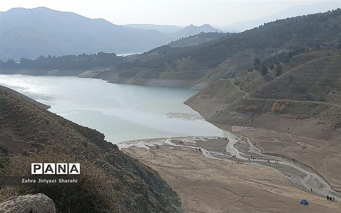آب‌ سدهای تهران کم شد