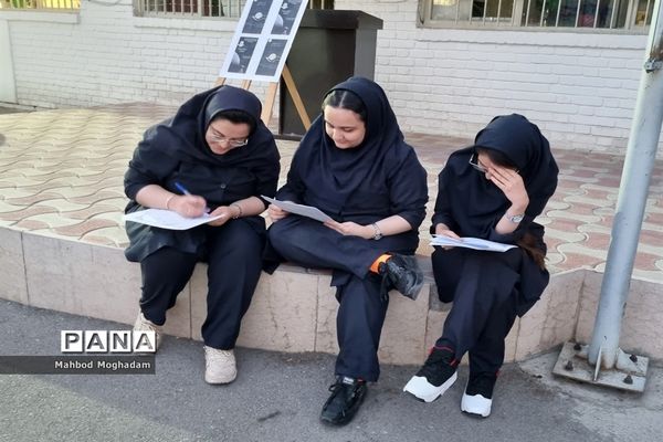 رصد ستارگان در دبیرستان شهیده معصومه قزوینی منطقه ۱۳