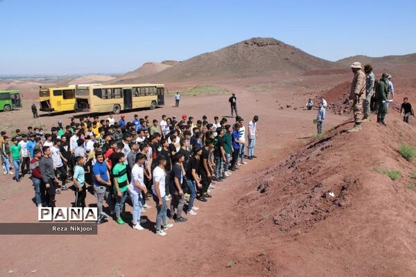 درس آمادگی دفاعی دانش‌آموزان بهارستانی را به میدان تیر کشاند