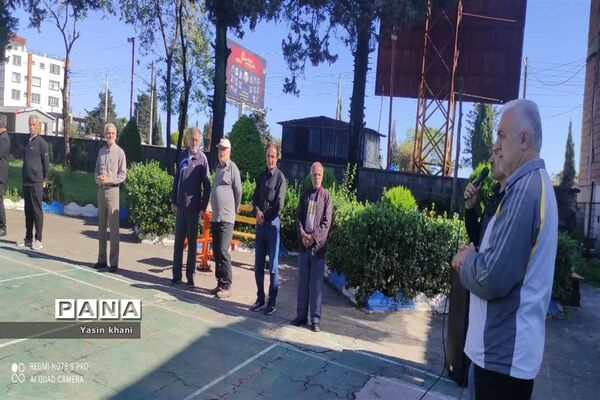 بزرگداشت هفته مقام معلم همایش پیاده‌روی فرهنگیان شهرستان عباس‌آباد