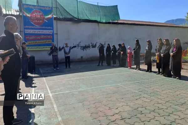 بزرگداشت هفته مقام معلم همایش پیاده‌روی فرهنگیان شهرستان عباس‌آباد