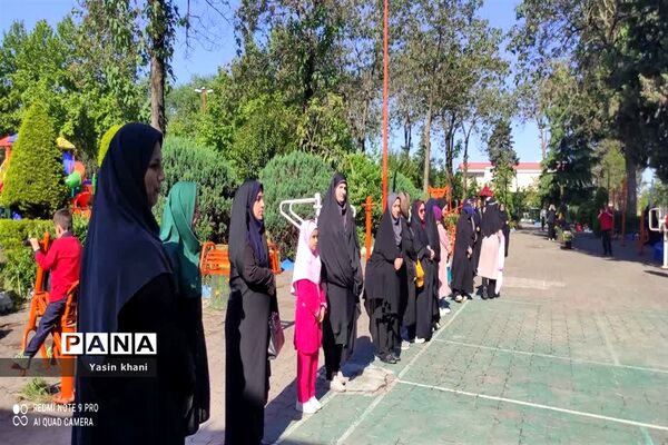 بزرگداشت هفته مقام معلم همایش پیاده‌روی فرهنگیان شهرستان عباس‌آباد