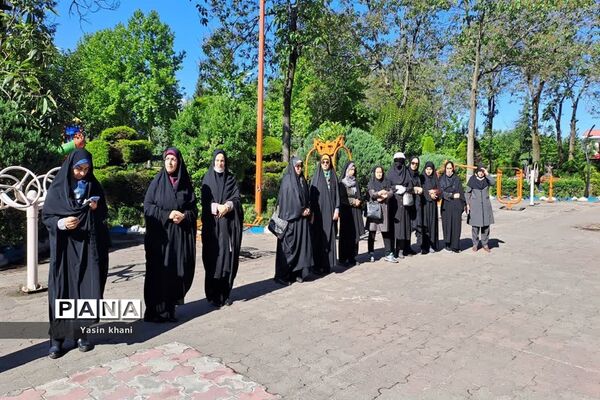 بزرگداشت هفته مقام معلم همایش پیاده‌روی فرهنگیان شهرستان عباس‌آباد