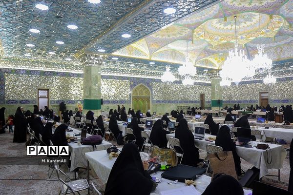 رویداد ملی هنری «لبخند خدا»، در حرم حضرت معصومه(س)