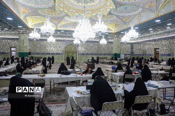 رویداد ملی هنری «لبخند خدا»، در حرم حضرت معصومه(س)