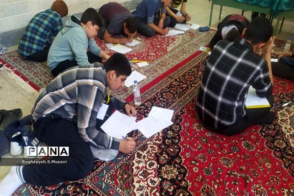 مراسم افتتاحیه مسابقات قرآن دانش‌آموزی استان قم