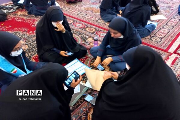 برگزاری لیگ دانش‌آموزی جهاد تبیین (جت) دختران در شهرستان سروستان