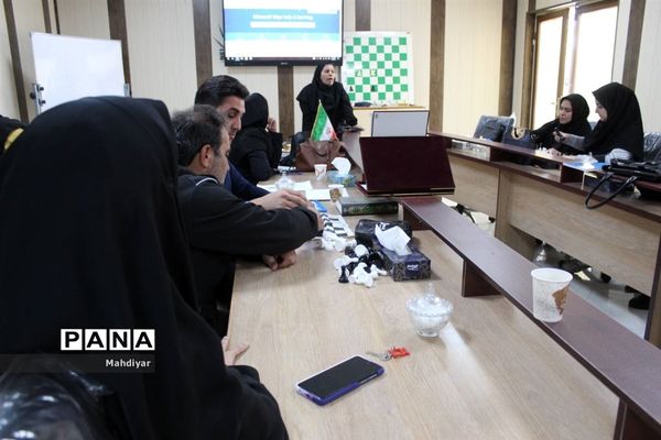 برگزاری کارگاه شطرنج در اداره آموزش و پروش شهر جوادآباد