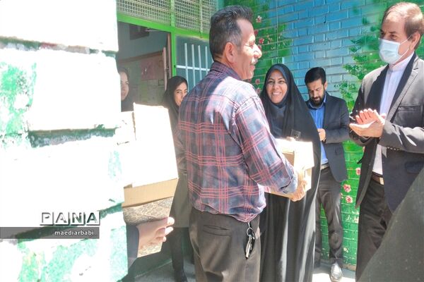 بازدید نماینده مجلس شهرستان ورامین از دبستان امام محمد باقر (ع)بخش جوادآباد