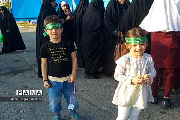 هفتمین سالگرد شهادت شهید علی جمشیدی در شهرستان نور