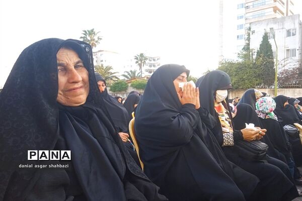 هفتمین سالگرد شهادت شهید علی جمشیدی در شهرستان نور