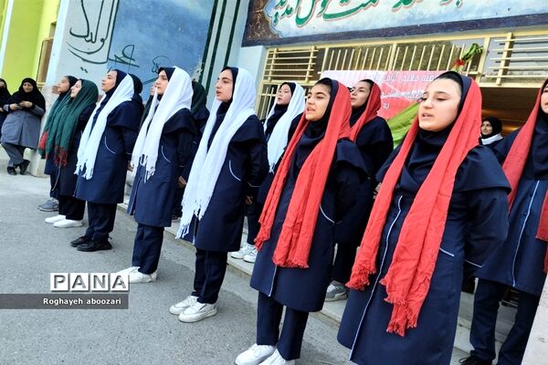 جشن هفته معلم در دبیرستان عصمت صفادشت