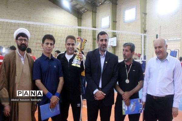 مسابقات فرهنگی آقایان استان بوشهر رشته والیبال