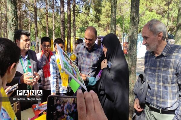 اردوی یک روزه دانش‌آموزان پسر پیشتاز ناحیه چهار