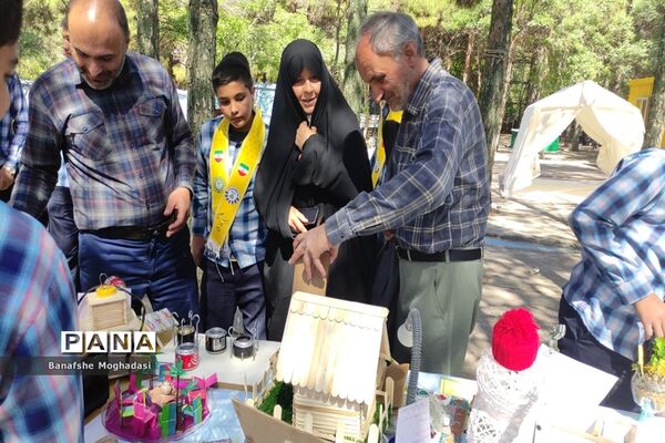 اردوی یک روزه دانش‌آموزان پسر پیشتاز ناحیه چهار