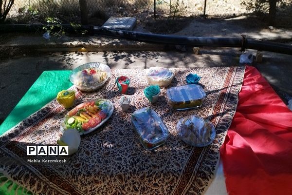 بازدید رئیس سازمان دانش‌آموزی فارس از اردوی تشکیلاتی دانش‌آموزان پیشتاز ناحیه چهار
