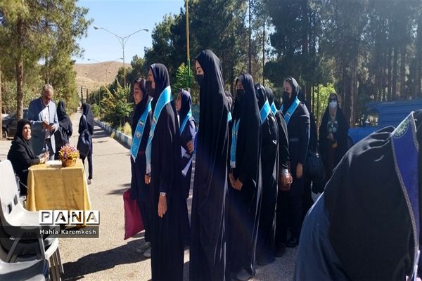 بازدید رئیس سازمان دانش‌آموزی فارس از اردوی تشکیلاتی دانش‌آموزان پیشتاز ناحیه چهار