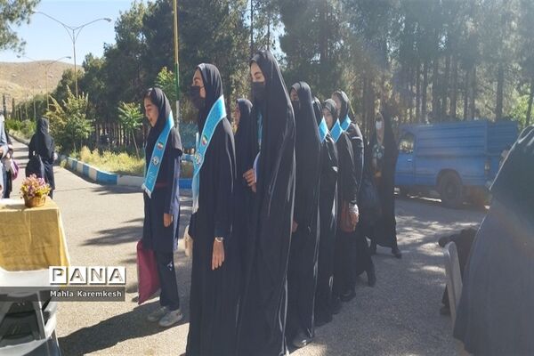 بازدید رئیس سازمان دانش‌آموزی فارس از اردوی تشکیلاتی دانش‌آموزان پیشتاز ناحیه چهار
