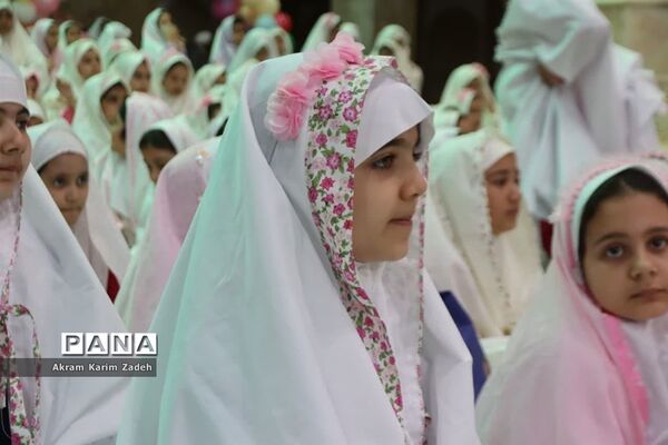 جشن تکلیف دانش‌آموزان پایه سوم مدارس شهرک واوان در اسلامشهر