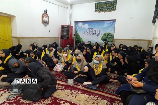 برگزاری اردوی قطبی مدرسه‌ای دانش‌آموزان شهرستان نجف‌آباد در اردوگاه باهنر گلدشت