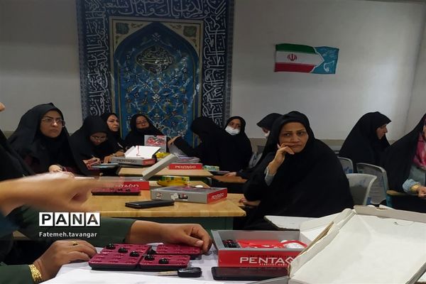 برگزاری کارگاه بازی‌های فکری در مروست