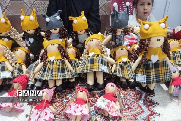 مراسم افتتاحیه نمایشگاه مشاغل خانگی بانوان خلیل‌آباد