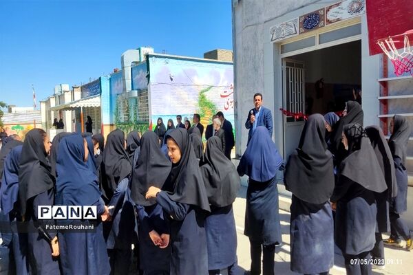 مراسم افتتاحیه نمایشگاه مشاغل خانگی بانوان خلیل‌آباد