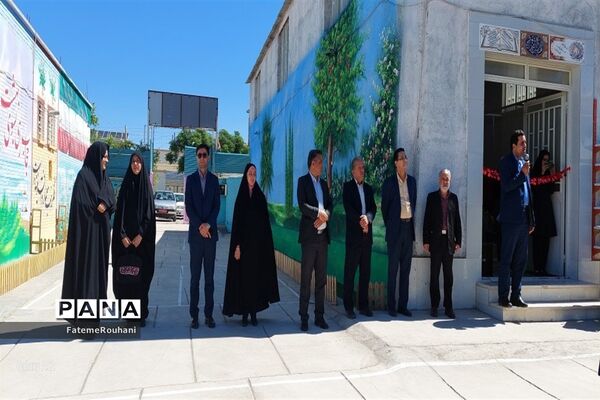 مراسم افتتاحیه نمایشگاه مشاغل خانگی بانوان خلیل‌آباد