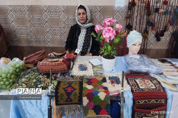مراسم افتتاحیه نمایشگاه مشاغل خانگی بانوان خلیل‌آباد