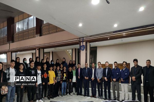 افتتاحیه نمایشگاه توانمندی‌های دانش‌آموزان رشته گرافیک هنرستان امیرکبیر ناحیه یک ساری