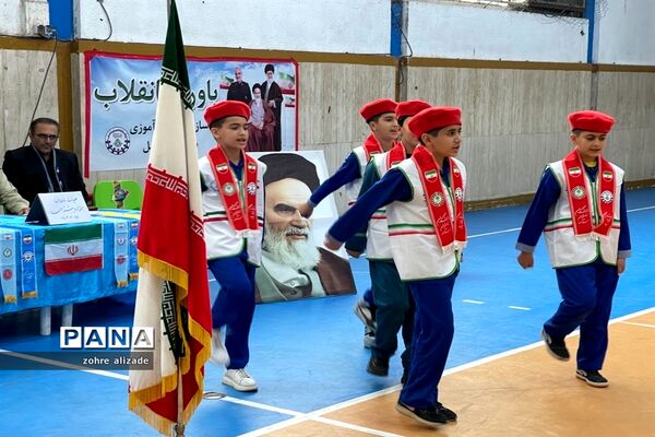 جشنواره فعالیت‌های تشکیلاتی دانش‌آموزان عضو سازمان دانش‌آموزی در آمل